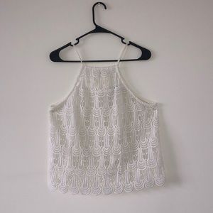 White Lace Top